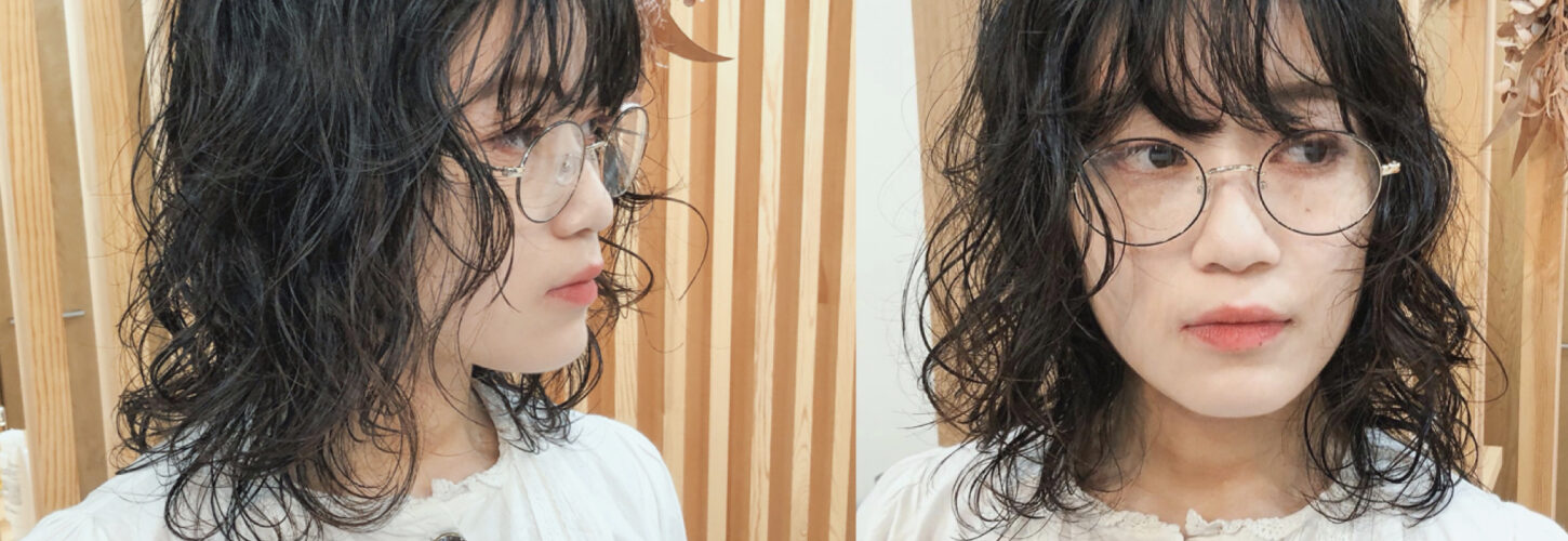 ミディアムパーマ